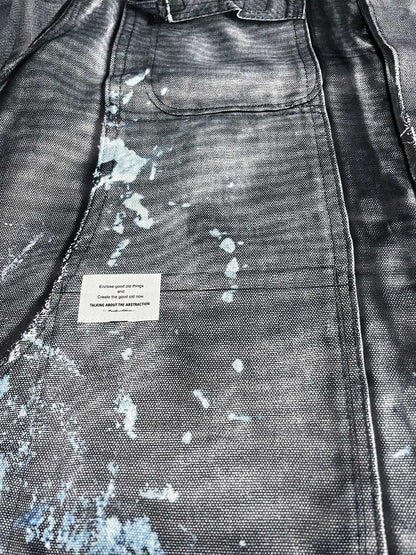 PRINT COVERALL BLACK 26SS-J-001