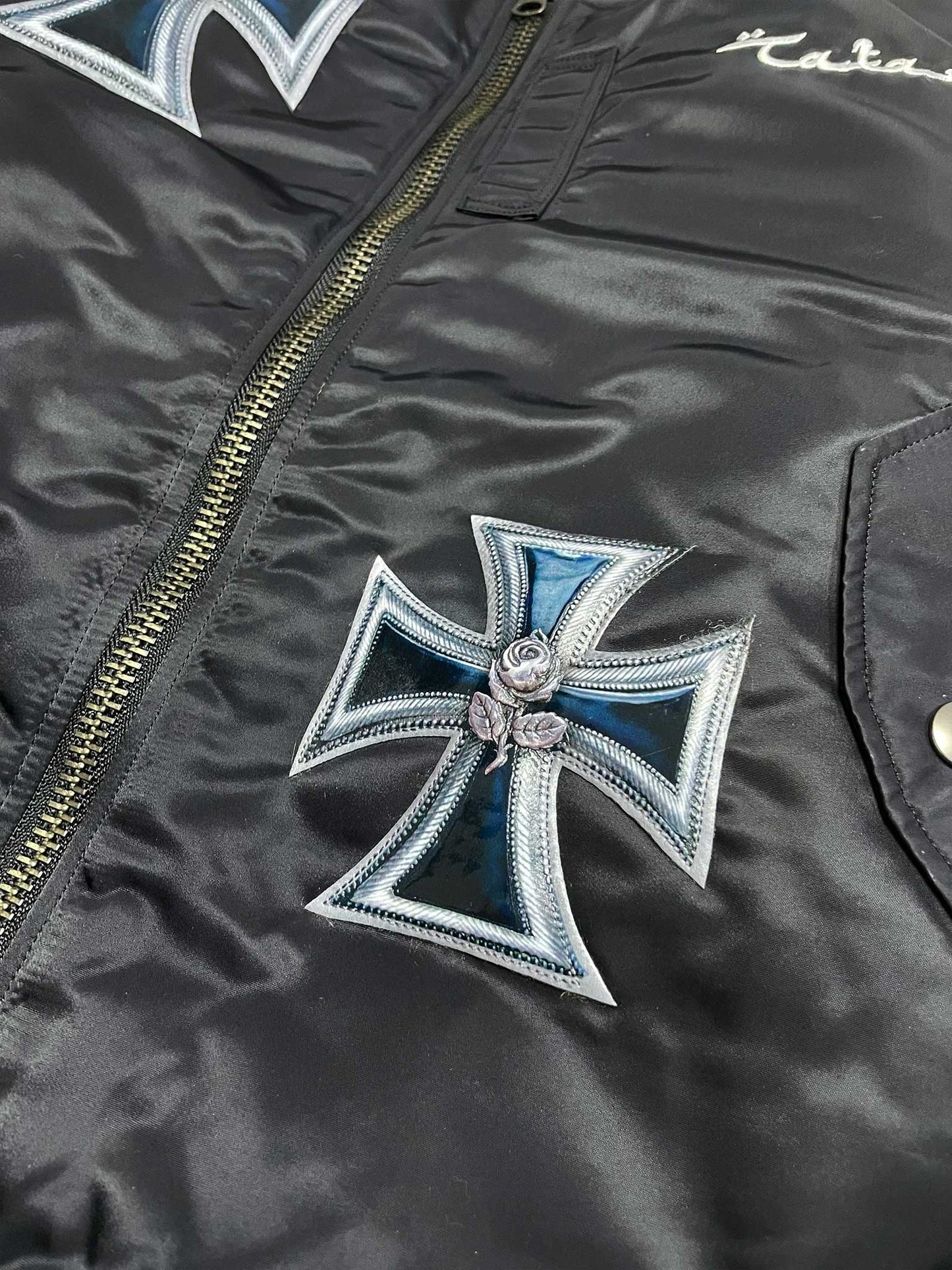 3D CROSS MA-1 BLACK 26SS-J-004