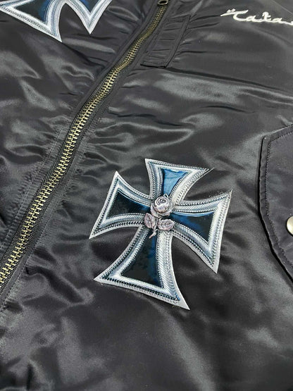 3D CROSS MA-1 BLACK 26SS-J-004