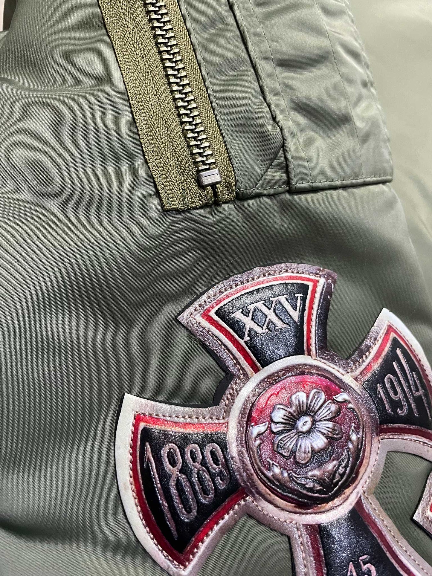3D CROSS MA-1 GREEN 26SS-J-004