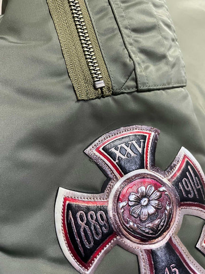 3D CROSS MA-1 GREEN 26SS-J-004
