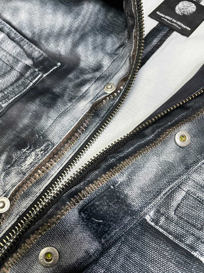 PRINT COVERALL BLACK 26SS-J-001