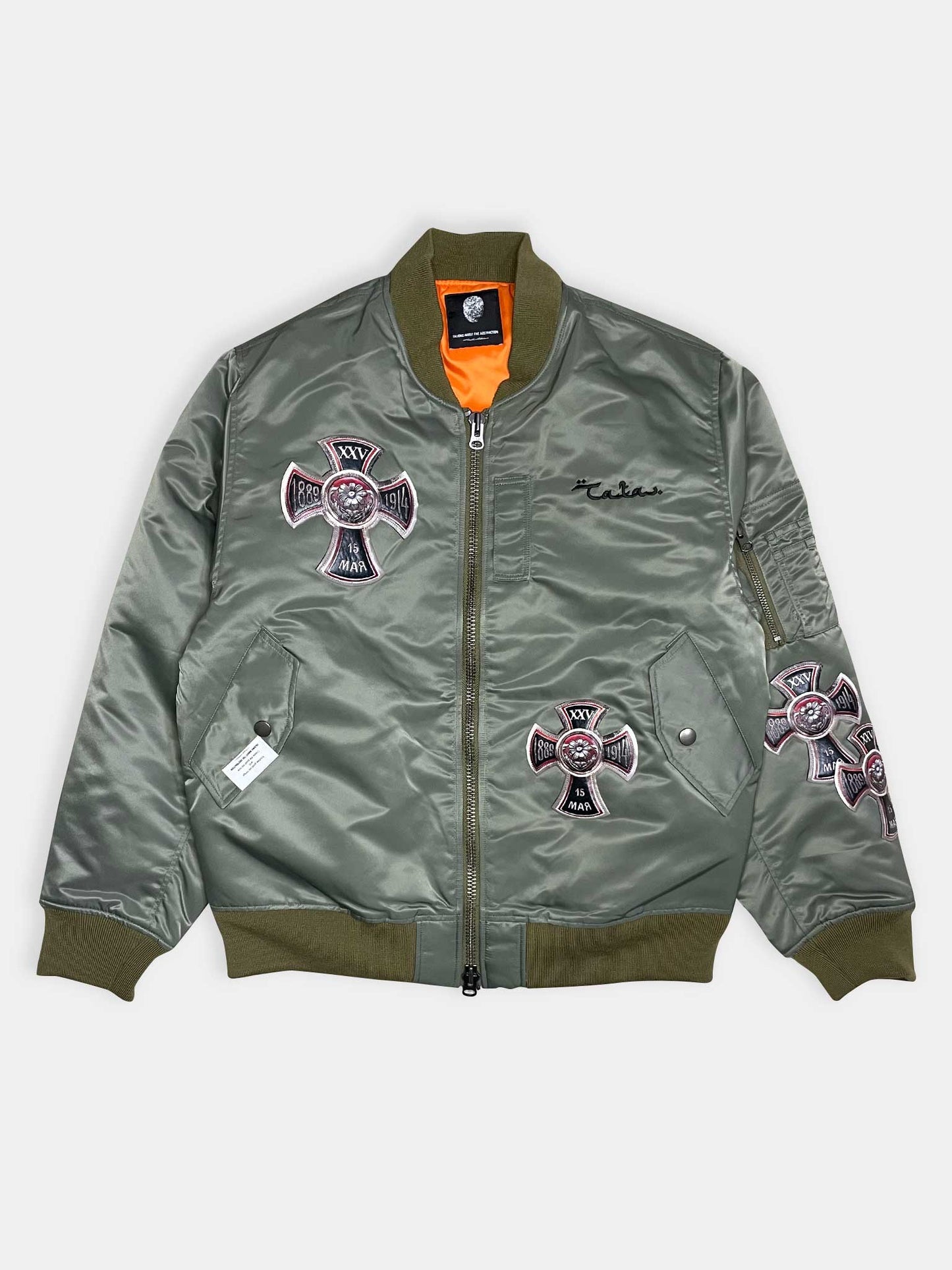 3D CROSS MA-1 GREEN 26SS-J-004