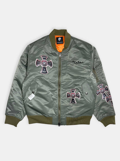 3D CROSS MA-1 GREEN 26SS-J-004